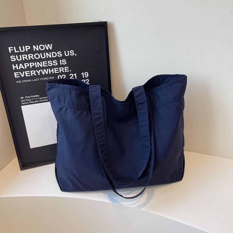 Student Class Shoulder Bag Women's Large Capacity Commuter Handbag Waterproof Tote Bag