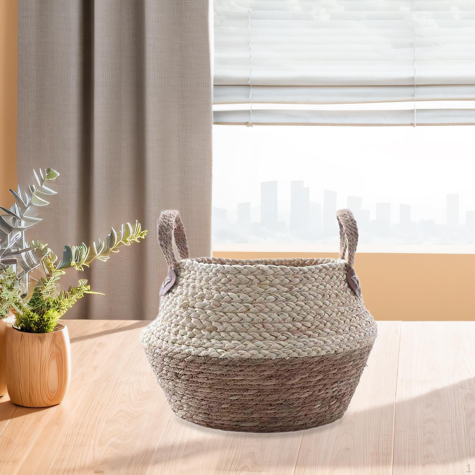 

Контейнер для хранения цветочных горшков с ручкой, компактный органайзер для прачечной и гостиной M