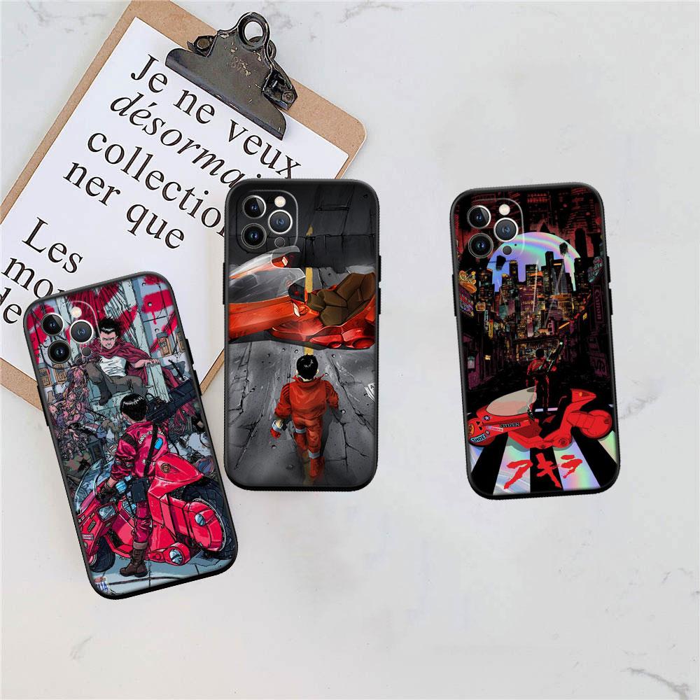 LO2 Akira Anime Soft Shell Phone Case for Samsung Galaxy S20 S21 S22 Ultra FE + Plus A21S A22 A24 A25 A26 A30 A30S A31