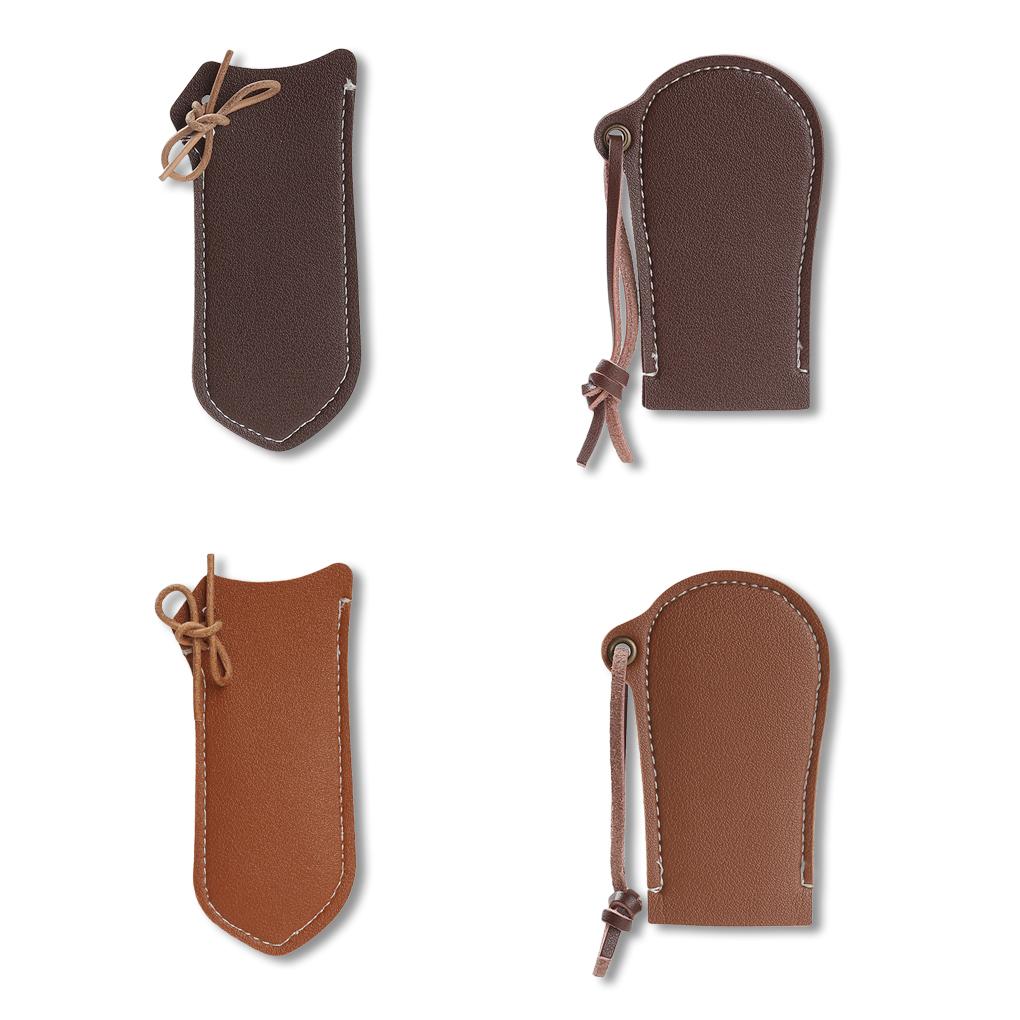 Pots Handle Holder Leather Insulated Hot Potholder Protector Sleeve Reusable Grip Cover Cookware Parts Home Picnic