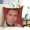 Nicolas Cage Pillow Case Printed Home Soft Throw Pillow Nicolas Cage Nicolas Cage Transparent Beauty Powerful Star