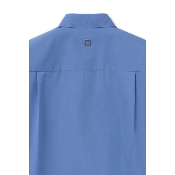 [wooyoungmi] Blue Regular Fit Cotton Shirt W263SH08814L