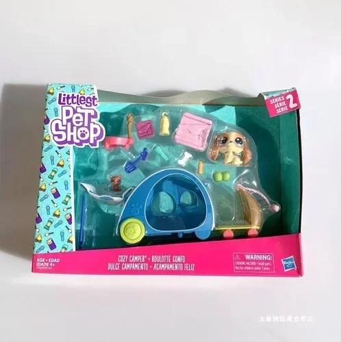 האזברו המקורי ליטlest Petshop סט סימולציית תרחיש בית משחק מודל חיה מיני חמוד אוסף צעצוע מתנת חג המולד