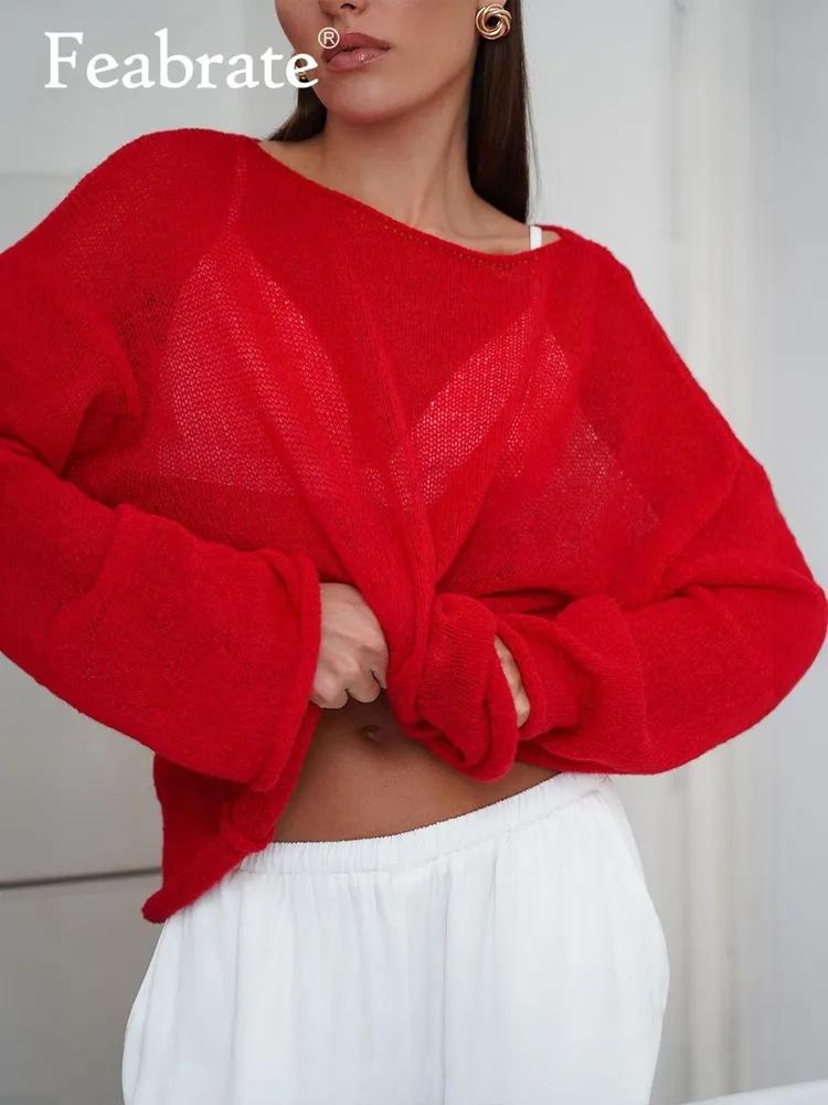 Thin Round Neck  Sleeve Knitted Bottoming Shirt