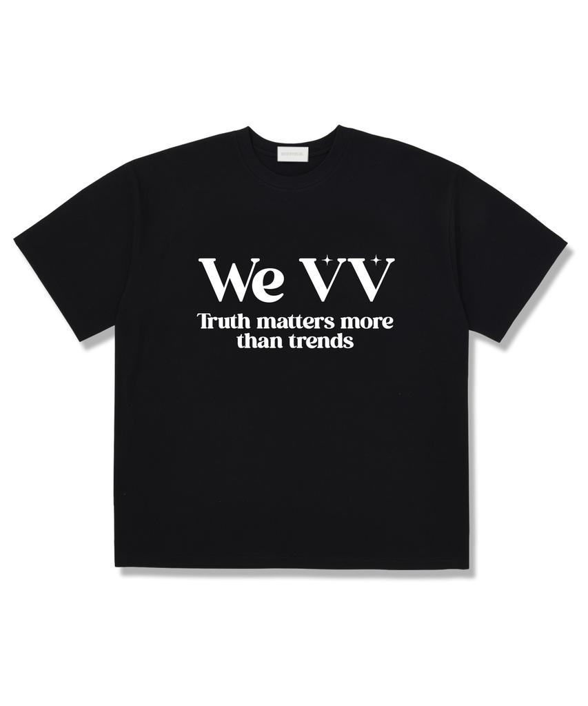 Wibelibellyu Wevv Oversized Short Sleeve T-Shirt Black