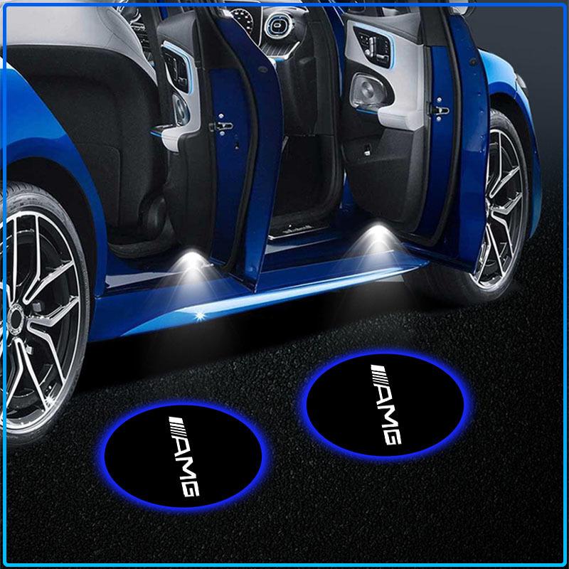 Voor Mercedes-Benz W213 W212 W220 W221 W222 W108 W126 W140 W168 W169 W176 W177 2ST Auto Deur Welkom LED Verlichting Projector Lamp Auto Accessoires