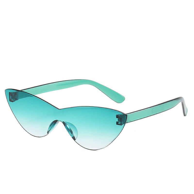 Purple Black Red Sunglasses Cateye Eyewear Women Brand Designer Small Triangle Vintage Sun Glasses Retro Sexy Cat Eye Sunglasses