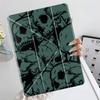 Creative Skull Y-Fold Holder Cover Tablet Case For iPad Mini 6 7 Air 4 5 M3 M2 1 2 M4 11inch Pro 2025 Pro 11th 10th 9th 8th 7th