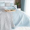 MOLLY Decorative Bedspread 170x210cm - a Bright Blue Accent In Your Bedroom