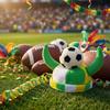 Carnival Festival Soccer Cap, Cheer Prop, Bull Head Festival Celebration Party Hat, Soccer Cap
