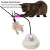 Automatic Cat  with  Wand Smart Sensing Long Battery Life Sturdy Interactive Cat   for Indoor Kitten Kitty