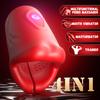 Männlicher Masturbator Penis Trainingsvibrator Männer Eichel Massage Stimulator mit 9 Vibrationsverzögerungstraining Übungsgerät Sexspielzeug für Erwachsene 18