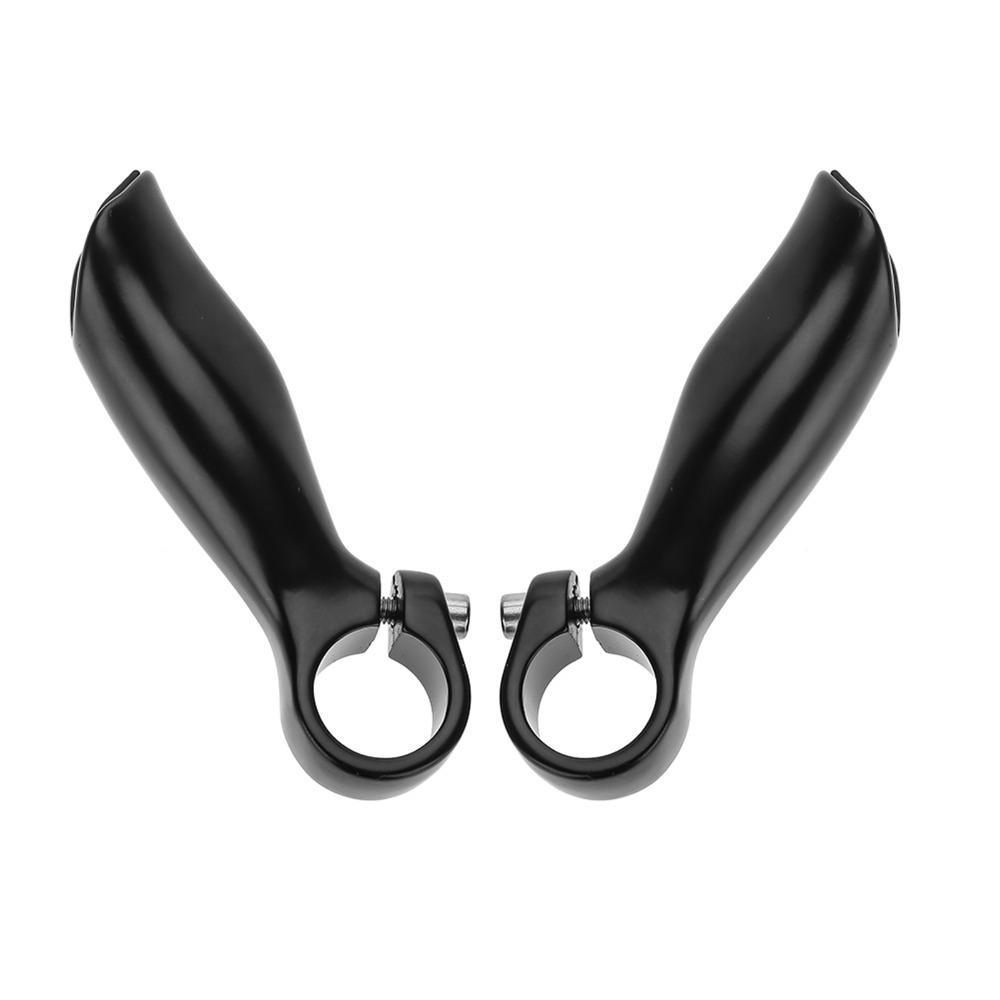 1 Pair Black Bike Bar End Ergonomic MTB  Handlebar Ends Durable Bar End Grips  Cycling Accessories