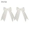 2Pcs/set Lace Bow-knot Bow Curtain Tieback Clip Tied Belt Adjustable Curtain Strap simple exquisite Window Curtain Buckles