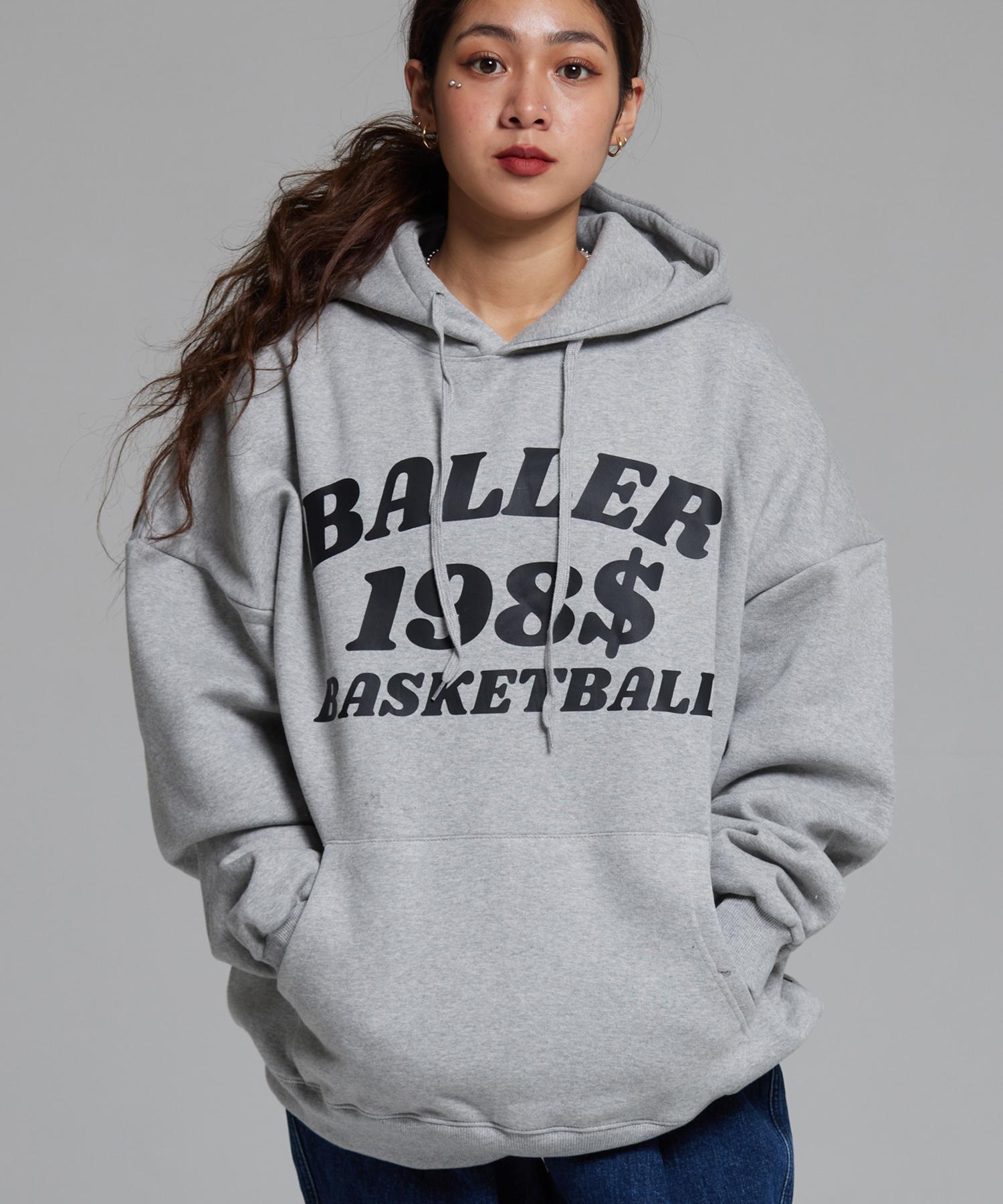 Cream Soda Lab Baller Arc Logo Hoodie Grey M