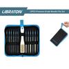 LIBRATON 12-Piece File Set, Includes Diamond Files, Precision Iron Files, Woodworking Files, Knife Sharpening Files, Round Files, Triangular Files, Fl