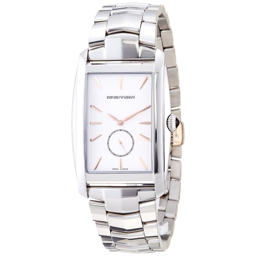 

Emporio Armani Dress Watch ARS8354 Men s Silver