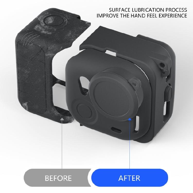 Abrasion Resistant Silicone Case for GO Ultra Action Camera Reinforced Corners Secure Mounting System Portable