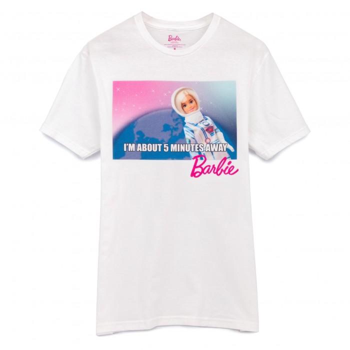barbie Womens/Ladies Running Late Space T-Shirt