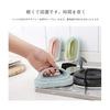 Kitchen Sponge Bathtub Brush Sponge Cleaning Brush Antibacterial with Handle Kitchen Bath Cleaner Bath Sponge Bath Sponge Cleaning Goods (Green)