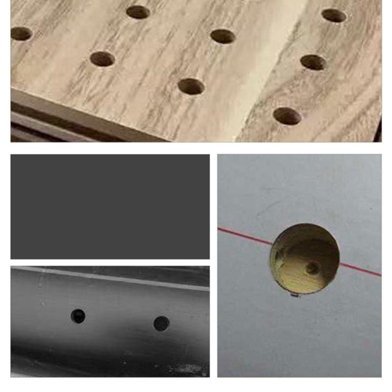 Professional Drill Bit Depth Rings Hardened Metal Base With Stainless Steel Screws Depth Stop Rings