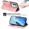 DIERFENG DF-03 For vivo Y29 4G Leather Case Lines Imprint Wallet Phone Cover