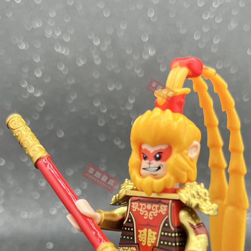 China Masterwork Journey to the West Sun Wukong Movie Building Blocks Model Bricks mini Action toy Figures Toy gift for children
