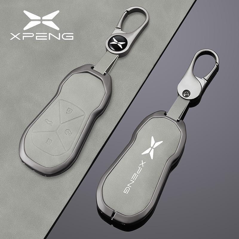 Premium Car Key Case & Chain for Xiaopeng P7, G6, P7i, P5, G3, G3i, G9 Models