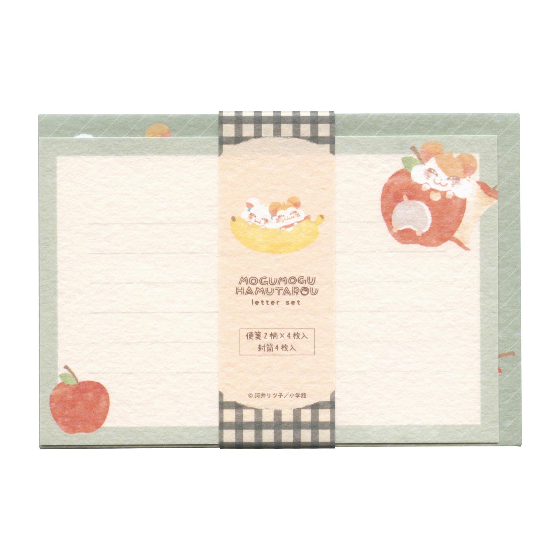 Furukawa Paper Hamtaro Letter Set MOGUMOGU HAMUTAROU Fruit LLL491 Co.