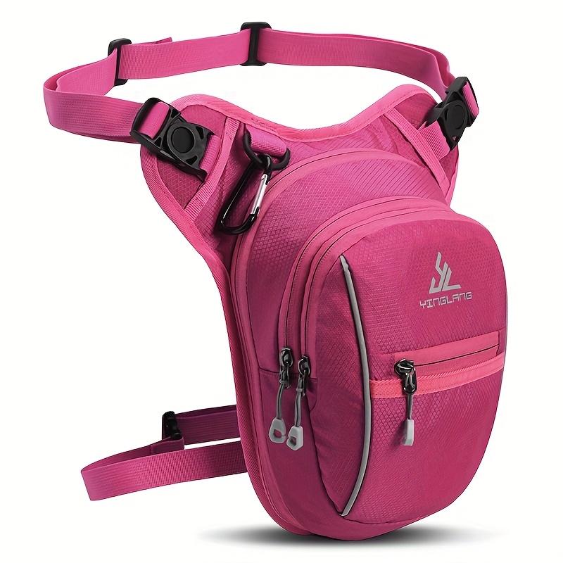 Verstellbare Gürteltasche mit Handyhalter & Reißverschlusstasche - Multifunktionale Gürteltasche für Wandern, Fitnessstudio, Schule Outdoor Hüfttasche