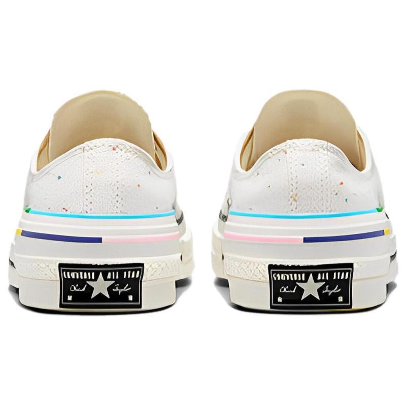 Converse Chuck 70 Pride Versatile Low-Top Canvas Shoes Unisex Off-White