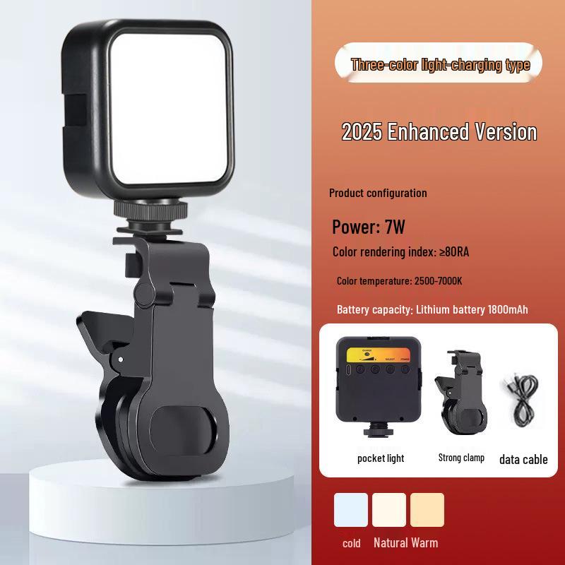 Portable RGB Pocket Fill Light for Photography