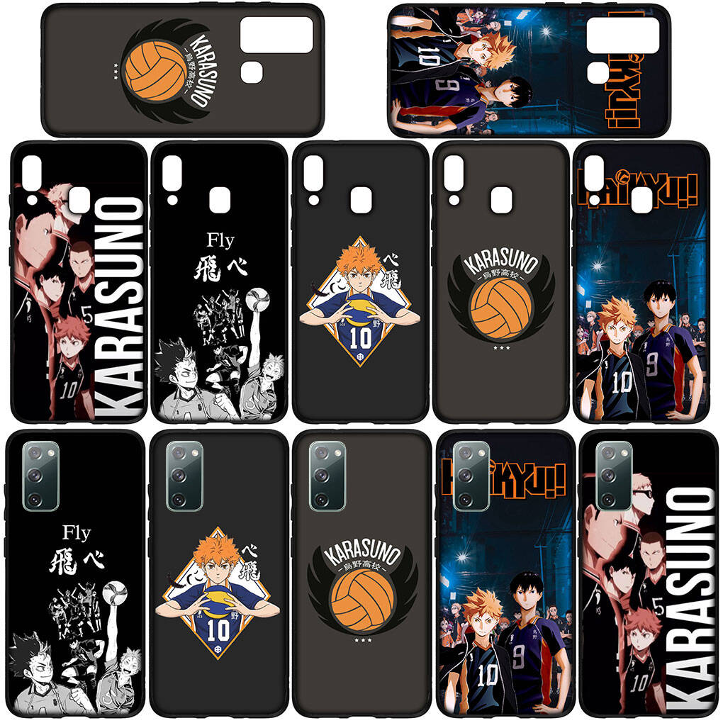 for Samsung Galaxy S25 S24 S23 S22 Ultra FE Plus A17 A37 A57 A56 A55 A06 A16 A15 A36 A26 A35 A05 A25 A54 A34 Case Hinata Shoyo Karasuno Haikyuu Cover