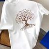 Plus Size Men'S T-Shirt  Music Note Tree Pattern Crew Neck Short-Sleeved T-Shirt Comfortable Casual Short-Sleeved T-Shirt in Summer