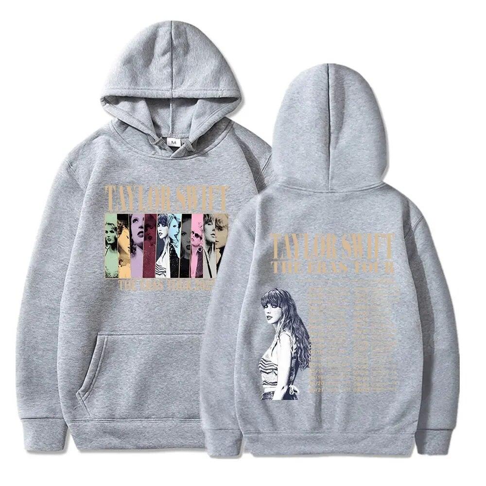 

Taylor 2023 World The Eras Tour Concert Толстовка унисекс Женская одежда Толстовка Мода Harajuku Толстовки большого размера Уличная одежда Унисекс