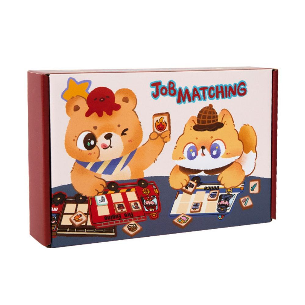 Babytiere Zuordnungsspiel Montessori Holzspielzeug Logisches Denken Training Formerkennung Bildung Parish Klassenzimmer Material
