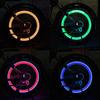 2Pcs LED Light Valve Cap Universal Decorative Waterproof Car LED NEON Lamp Tire Valve Sealing Cap for Modification