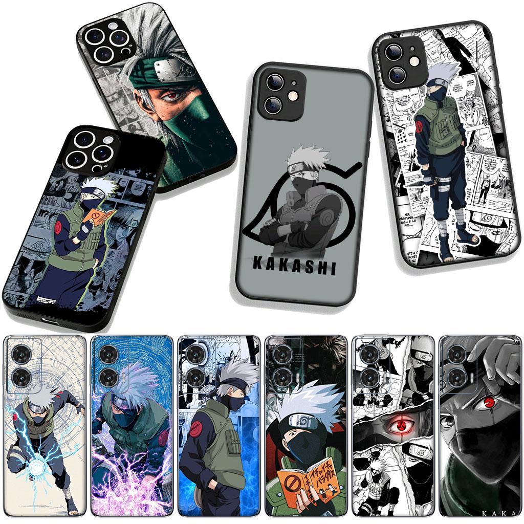 For Samsung Galaxy A25 A37 A57 A12 A14 A41 A50 A51 A70 A71 A72 A21S A04 M15 Note 20 9 8 10 Case Narutos Kakashi Hatake Comics