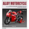 Modellino di Motocicletta in Lega Ducati V4S 1/9, Raffinato Ornamento da Scrivania, Il Miglior Oggetto da Collezione per gli Appassionati di Moto, Regalo di Halloween