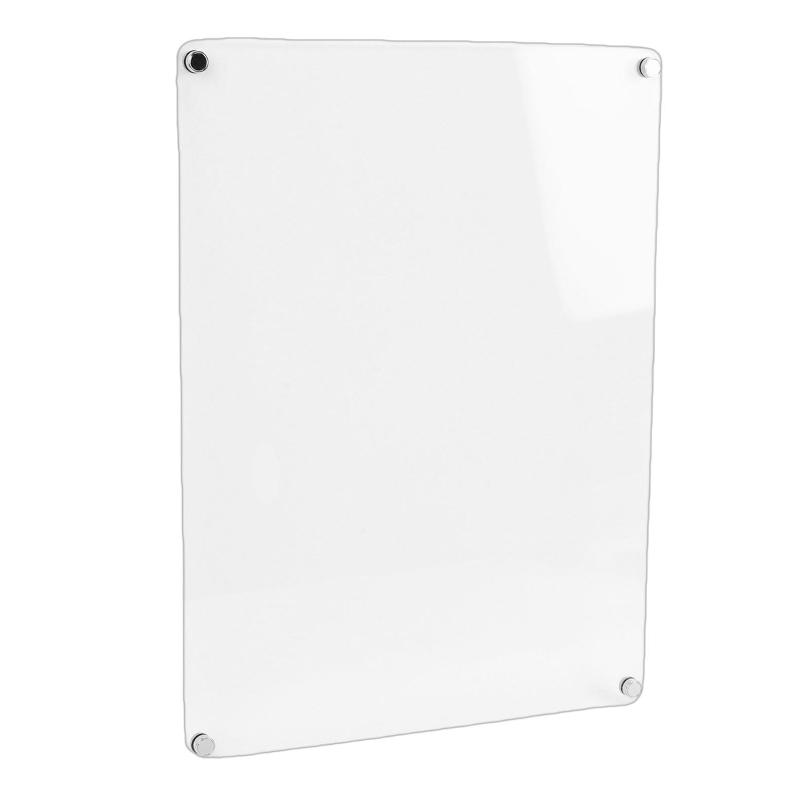 

Acrylic Magnet Fridge Whiteboard Small Clear Dry Erase Refrigerator Planning Memo Board Kitchen Meal Planner 40x30cm