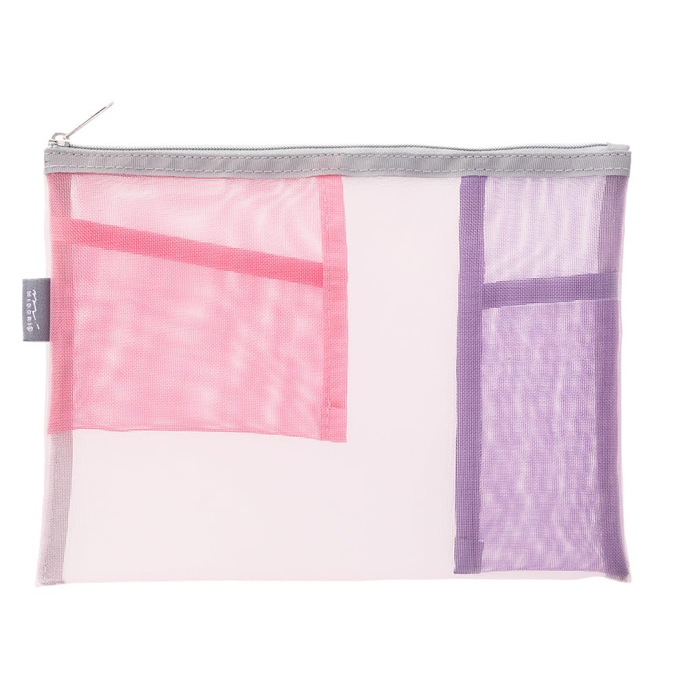 Midori Pouch Pen Case Pen Tool Pouch Mesh Pink 53346006 &