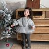 Children's Thickened Gauze Skirt Sweater Autumn and Winter New Children's Clothing Baby Clothes Girls Fleece Suit