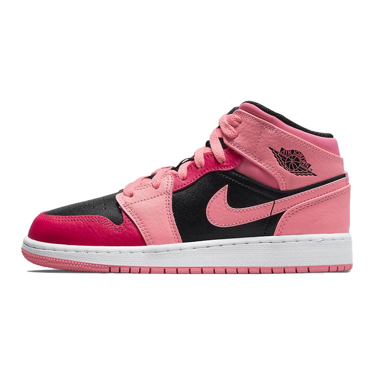

Кроссовки Jordan 1 Mid Coral Chalk (GS)(554725-662) 37.5