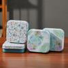 Portable Square Flip Metal Tin Storage Box Durable Rust-free Container for Candy Pills Coins DIY Craft Supplies
