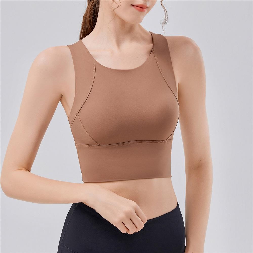 High-intensity Summer Sports Tennis Yoga Underwear, Shock-absorbing, Fitness And Running One-piece Fixed Chest Pad, A Bestseller