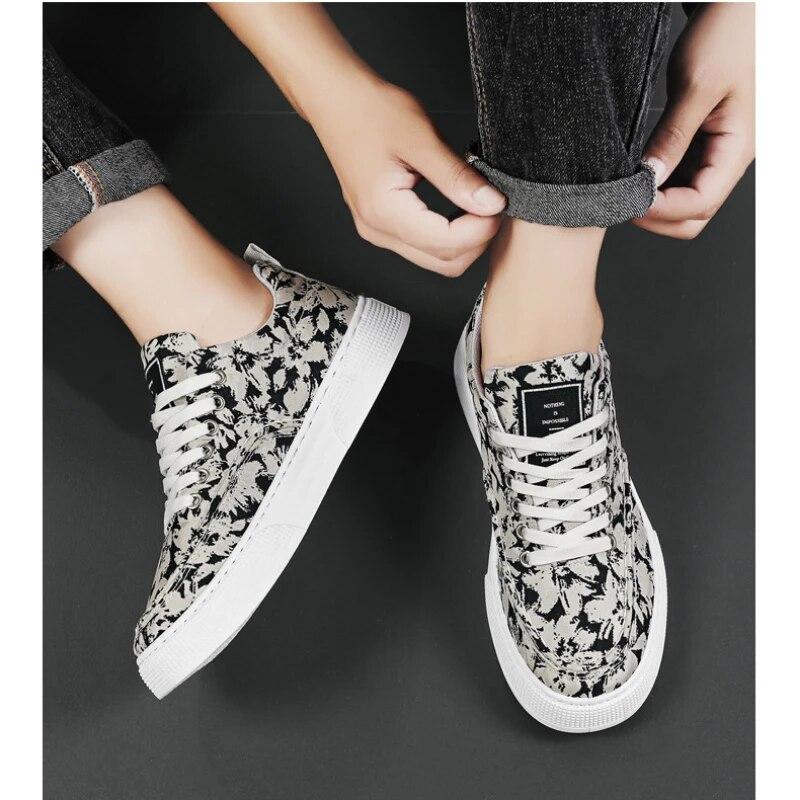 Neue Segeltuchschuhe für Herren, modische Schuhe, lässig, sportlich, verschleißfest, atmungsaktiv, trendige Herren-Sneakers, Zapatillas De Deporte