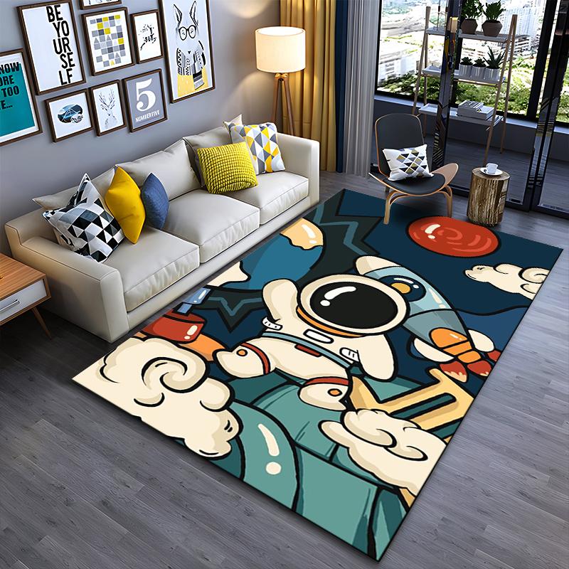 

Astronaut DJ Design Carpet Rug Suitable for use as an anti-slip game mat for living room and bedroom sofas 40x60cm( 15x23in )