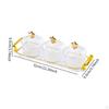 Candy Nut Serving Container Divided Dishes,Divided Fruit Tray,Platter Dried Tray with
