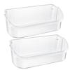 Pack of 2 Easy Installation Refrigerator Bin Replacements Quick Setup Solution Fridge Organizer Suitable for Home Use