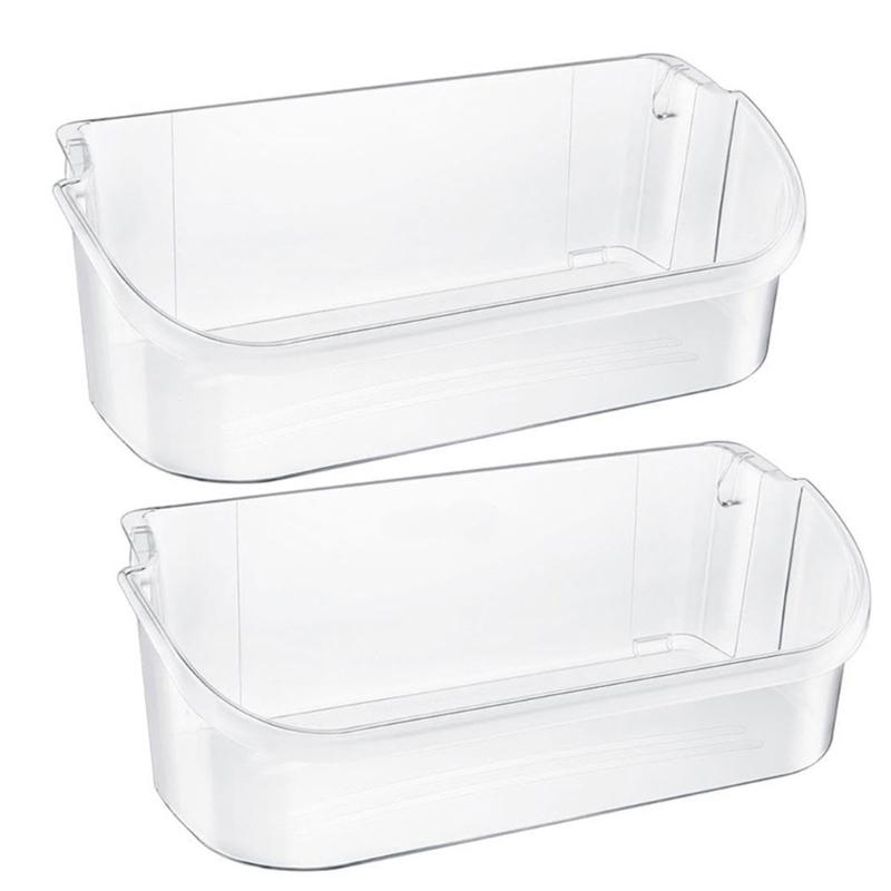 Pack of 2 Easy Installation Refrigerator Bin Replacements Quick Setup Solution Fridge Organizer Suitable for Home Use